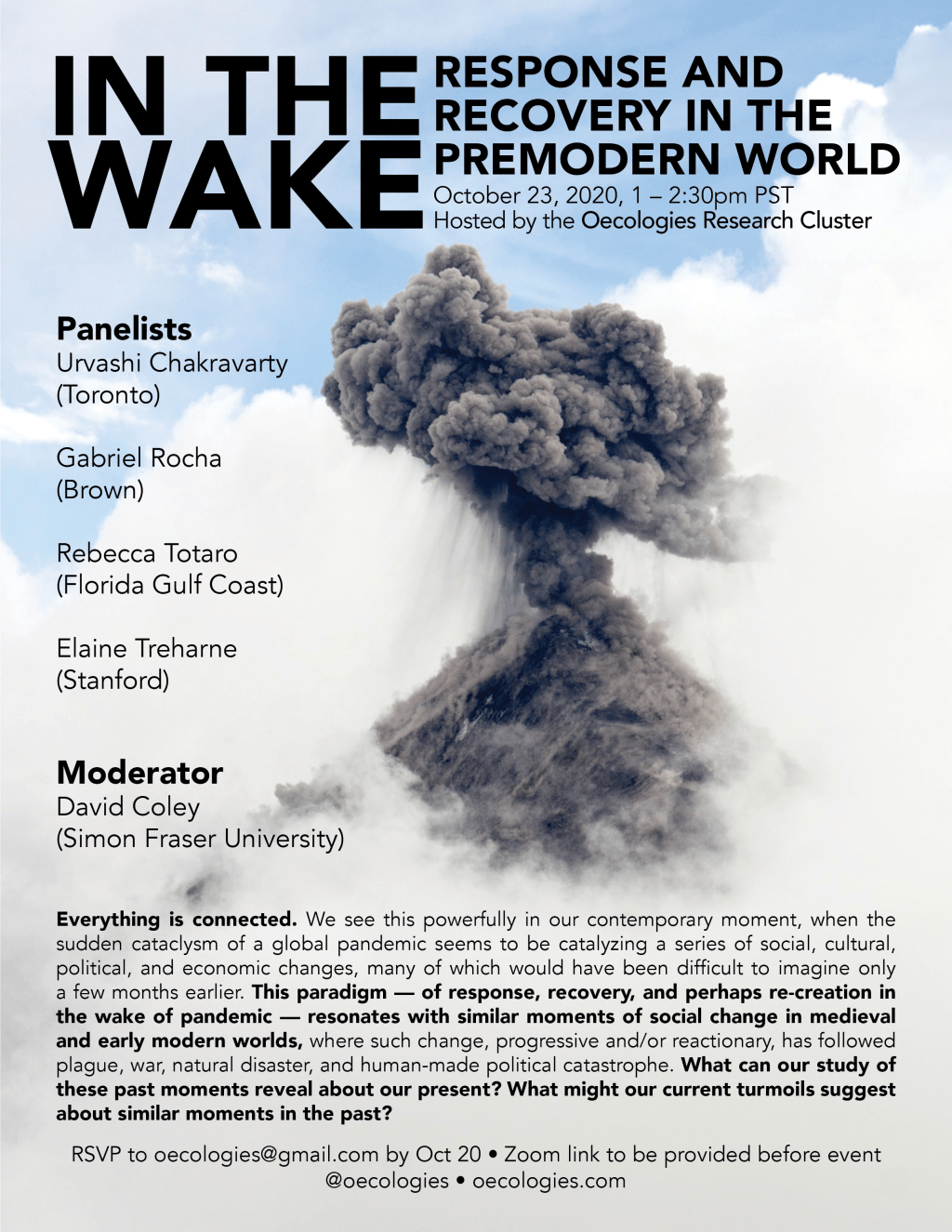 Oecologies Panel: IN THE&nbsp;WAKE