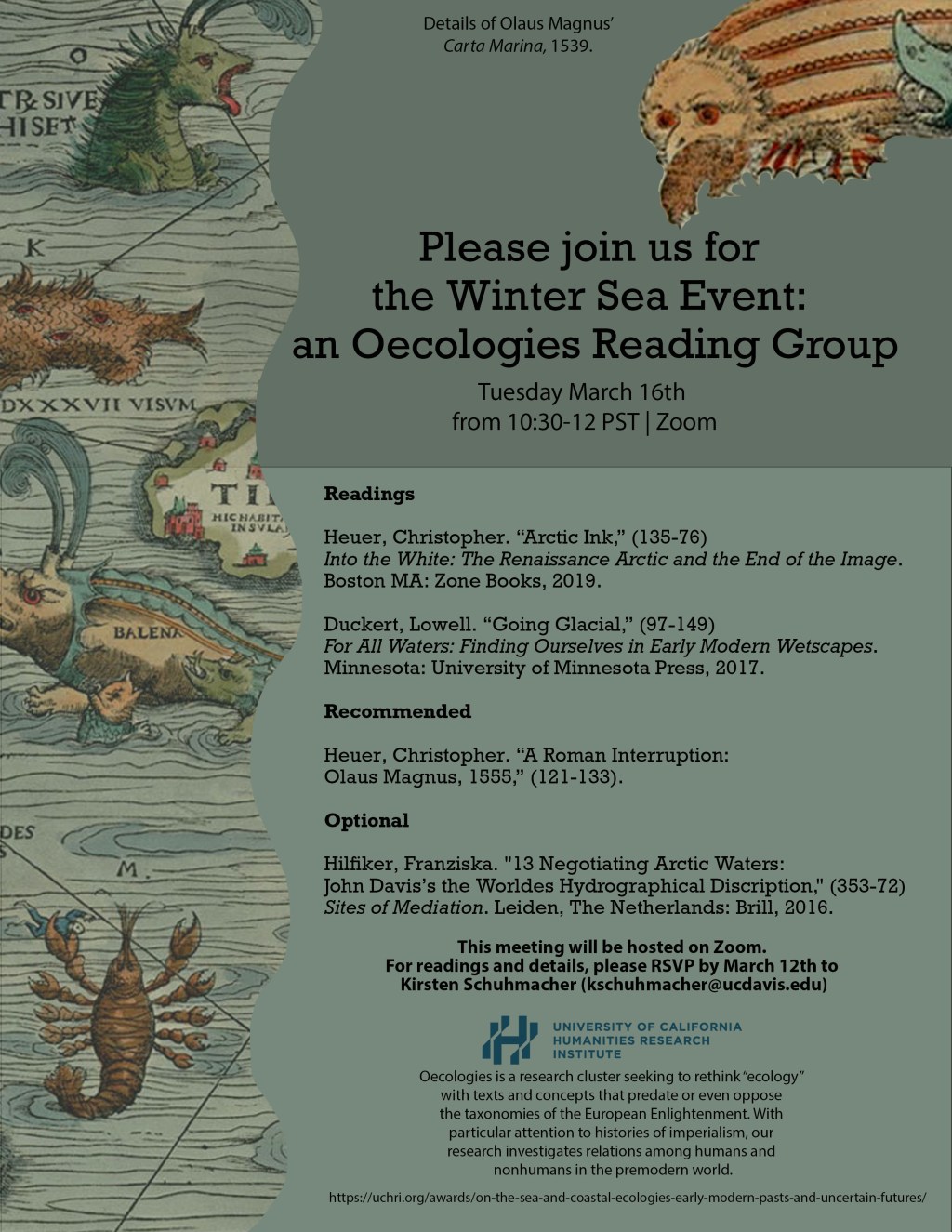 Oecologies Reading Group: The Winter Sea&nbsp;Event