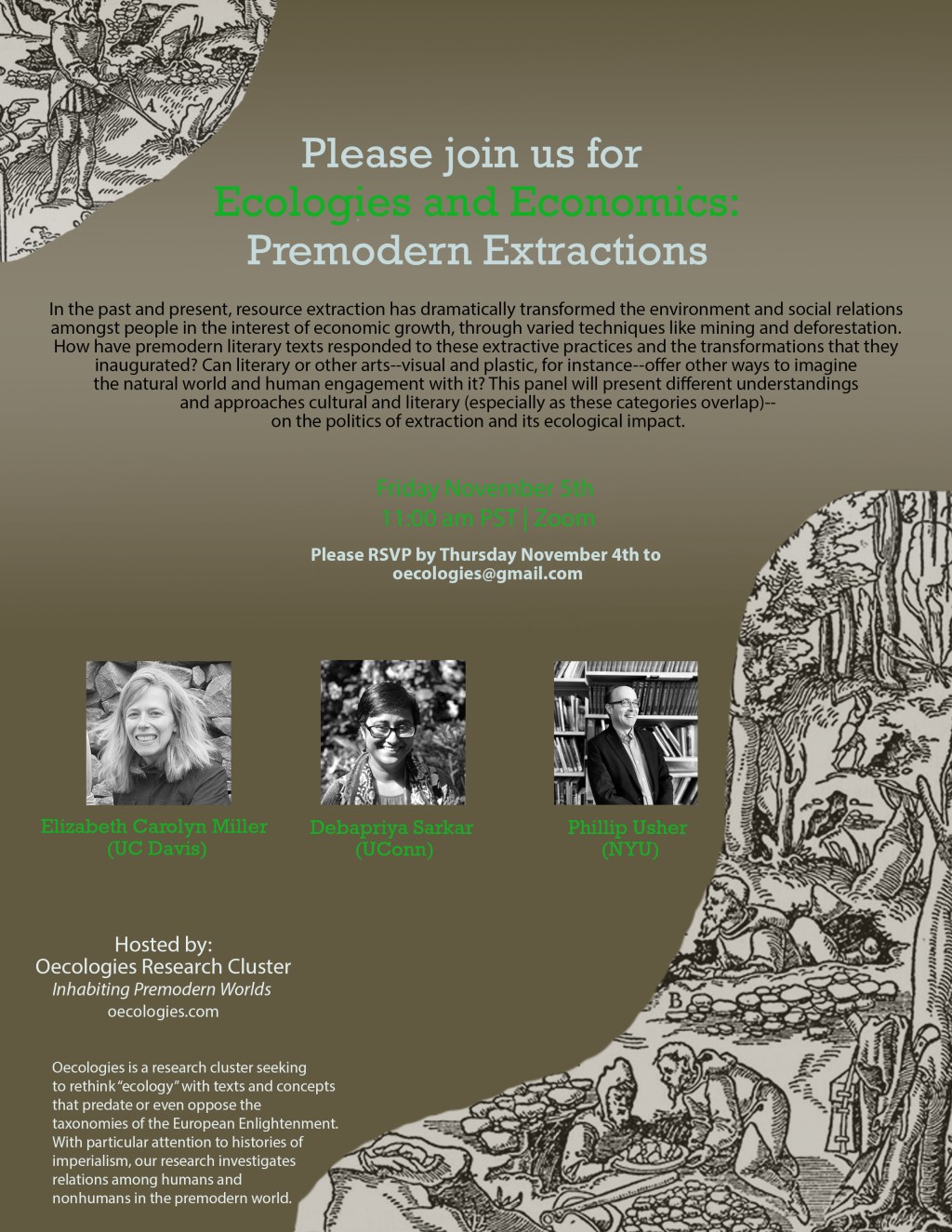 Ecologies and Economics: Premodern&nbsp;Extractions