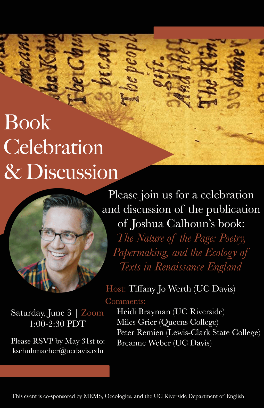 Book Celebration and&nbsp;Discussion