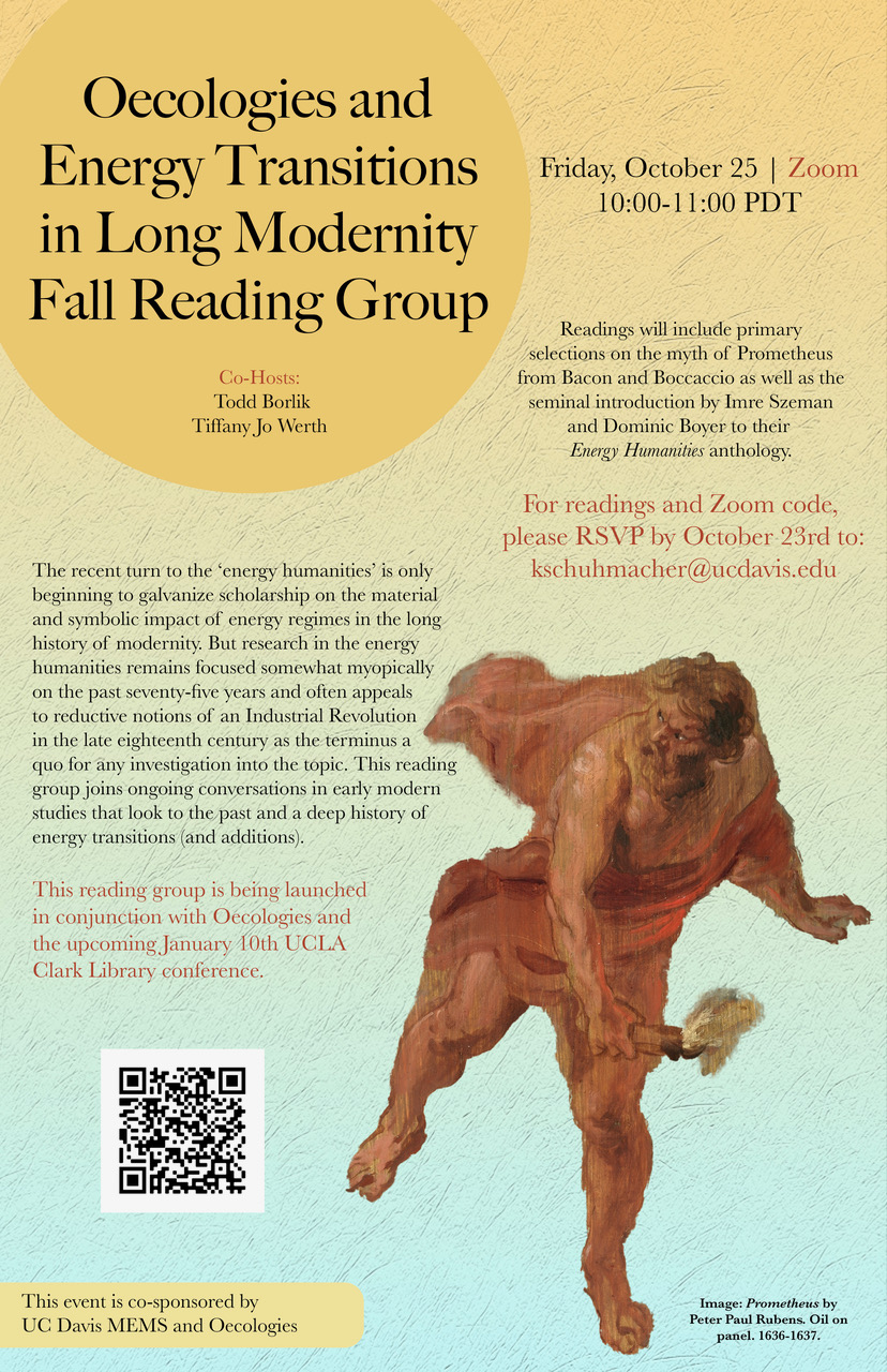 Energy Transitions in Long Modernity Reading&nbsp;Group